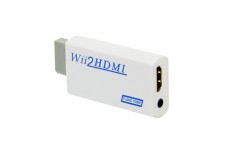 Alpexe Wii vers HDMI Convertisseur 1080P Adaptateur Sortie Audio vidéo 3.5mm Full HD 1080P