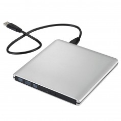 Alpexe USB 3.0 Lecteur DVD externe, et enregistreur DVD/CD, utra-slim pour MacBook, toutes les version Mac OS , Windows XP, Vist