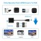 Alpexe Adaptateur HDMI vers VGA 1080P Convertisseur Compatible avec PC , TV Box , HDTV , Ultrabook , XBOX - Noir