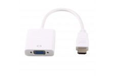 Alpexe Adaptateur HDMI vers VGA – Blanc