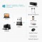Alpexe Adaptateur USB Bluetooth 4.0, Clé Bluetooth, pour Casque Bluetooth, Souris, Clavier, Imprimantes, Ordinateurs, pour Wind
