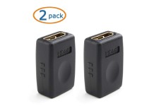 Lot de 2 : Alpexe 2 Pack Coupleur HDMI - Prend en Charge 3D et Résolution 4K