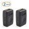 Alpexe Coupleur HDMI (Lot de 2), 29 x 22 mm, Noir