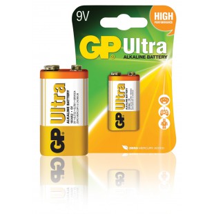 GP Ultra pile 9V alcaline