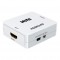 Alpexe Adaptateur HDMI vers RCA, Mini AV vers HDMI convertisseur vidéo Compatible avec 1080P pour PC Portable Xbox PS2 PS3 TV ST