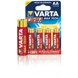 Lot de 20 : Varta piles LR6 Max Tech