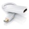 Alpexe Adaptateur Mini DisplayPort HDMI 4K Câble Mini DP/Thunderbolt vers HDMI Support Résolution 4Kx2K HDTV pour MacBook Air/Pr