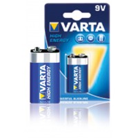 Lot de 10 : Varta piles 6LR61 high energy