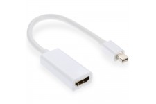 Alpexe Câble Adaptateur/Convertisseur Mini DisplayPort vers HDMI - Adaptateur Video Principal pour Apple Mac et PCs avec Mini D