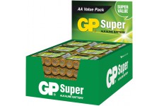 GP Super alkaline AA mignon penlite 1.5 V display box