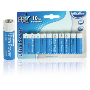 HQ piles alcalines AA 1.5V