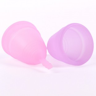 Alpexe Cups Menstruelles Coupes Féminines Option Alternative pour Tampon Lot de 2
