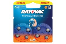 Rayovac piles pour aides auditives 1.4 V 290 mAh 8 pcs