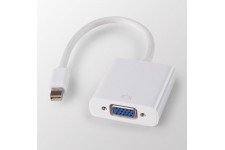 Alpexe Pour MacBook Air Pro iMac Mac Mini Thunderbolt Mini DisplayPort Adaptateur Cable Mini DP vers VGA 1080p 