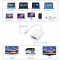 Alpexe Pour MacBook Air Pro iMac Mac Mini Thunderbolt Mini DisplayPort Adaptateur Cable Mini DP vers VGA 1080p 