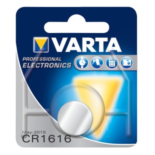 Lot de 2 : Varta CR1616 lithium battery 3 V 50 mAh