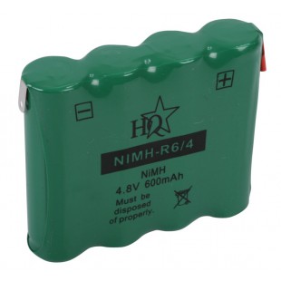 HQ Ni-MH 4x AA backup battery 4.8 V 600 mAh