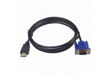 Alpexe HDMI vers VGA Câble 1080P Convert Signal 1.8m / 6ft