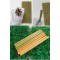 Alpexe 50 pièces paille de BAMBOU réutilisable paille organique naturel bambou pailles à boire pour Bar accessoires de fête en g