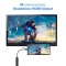 Alpexe USB Type C Mâle vers HDMI 4 K Adaptateur Femelle