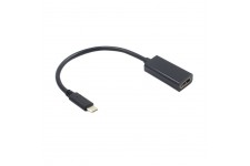 Alpexe Câble USB C vers HDMI (4K)Type-C vers HDMI Compatible avec MacBook Samsung 