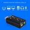 Alpexe Adaptateur Audio USB 7.1 canaux Alimenté par port USB Interface audio