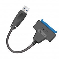 Alpexe USB 3.0 vers SATA Convertisseur USB vers SATA III Adaptateur USB 3.0 vers SATA III Cable pour 2.5" SSD/HDD (Petit)