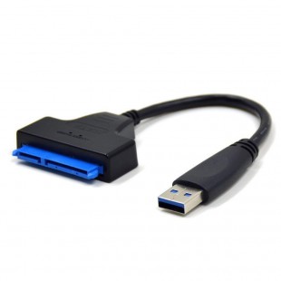 Alpexe Adaptateur USB 3.0 vers disques durs SSD SATA 2,5", câble adaptateur USB vers SATA