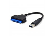 Alpexe Adaptateur USB 3.0 vers disques durs SSD SATA 2,5", câble adaptateur USB vers SATA