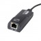 Alpexe Adaptateur USB C vers Ethernet - Adaptateur Type C ver RJ45 à 1000 Mbps - Noir