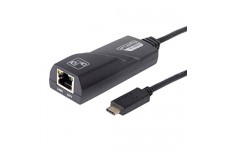 Alpexe Adaptateur USB 3.1 Type-C à Gigabit Ethernet, RJ45 Adaptateur réseau 10/100/1000 Gigabit Ethernet à USB-C Thunderbolt 3 