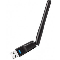 Alpexe Clé WiFi 300Mbps 2.0G 150Mbps USB 2.0 Wifi Wireless Adaptateur Avec 2dBi Antenne