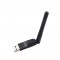 Alpexe Clé WLAN WiFi - 300 Mbit s avec Prise antenne et antenne Amovible - Adaptateur Wireless LAN - USB 2.0 - Mini dongle