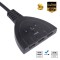 Alpexe Commutateur HDMI Automatiques 4k, 3 Entrées 1 Sortie HDMI Switch pour HDTV Lecteurs DVD Blu ray PS4 Xbox Apple Fire Roku 