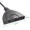 Alpexe 3 Ports HDMI Câble Adaptateur, 1080P 3D 4K UHD, Commutateur HDMI de 3 entrées et 1 sortie