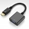 Alpexe DisplayPort vers VGA, Adaptateur 1080P pour PC, PC Portable, Displays, Ecran, Projecteur 