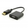 Alpexe DisplayPort (DP) vers VGA mâle à femelle adaptateur convertisseur