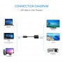 Alpexe DisplayPort (DP) vers VGA mâle à femelle adaptateur convertisseur
