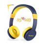 Alpexe Casque Audio avec régulateur du Volume réglable Enfants (sans Micro) Bleu