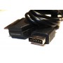 Alpexe 1.8m RGB Câble Câble TV AV pour Playstation PS1 PS2 PS3 One Slim Line Console