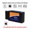 Alpexe OBD2 Bluetooth Mini Adaptateur sans-Fil Scanner Code de Défaut pour Véhicule Outils