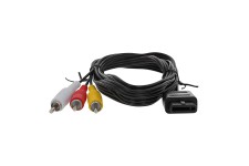Alpexe Câble AV pour Nintendo Snes/Super Nintendo/Super Famicom / N64 / Gamecube Audio RCA