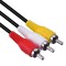 Alpexe Lot de 2 cables N64 AV Audio Vidéo pour Nintendo 64 TV Jeu/Snes/Gamecube/GC 