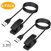 Alpexe Lot de 2 cables chargeur USB pince pour Garmin Forerunner 235 630 230 735XT 35/30 montre