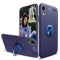 Alpexe Coque iPhone 11 Pro/XS/S en TPU avec Anneau de Rotation à 360 degrés Support Voiture magnétique (Bleu)