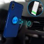 Alpexe Coque avec Support Bague rotation 360° Bleu pour iPhone 11 Pro/XS/S 