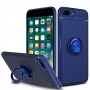 Alpexe Coque avec Support Bague rotation 360° Bleu pour iPhone 11 Pro Max/ XS Max 