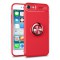 Alpexe Coque pour iPhone 11 Pro/XS/S avec Support de Bague rotative 360 Rouge