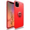 Alpexe Coque Rouge Support voiture Aimant pour iPhone 11 Pro/XS/S 
