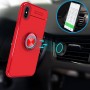 Alpexe Coque iPhone 11 Pro Max/ XS Max en TPU avec Anneau de Rotation à 360 degrés Support Voiture magnétique (Rouge)
